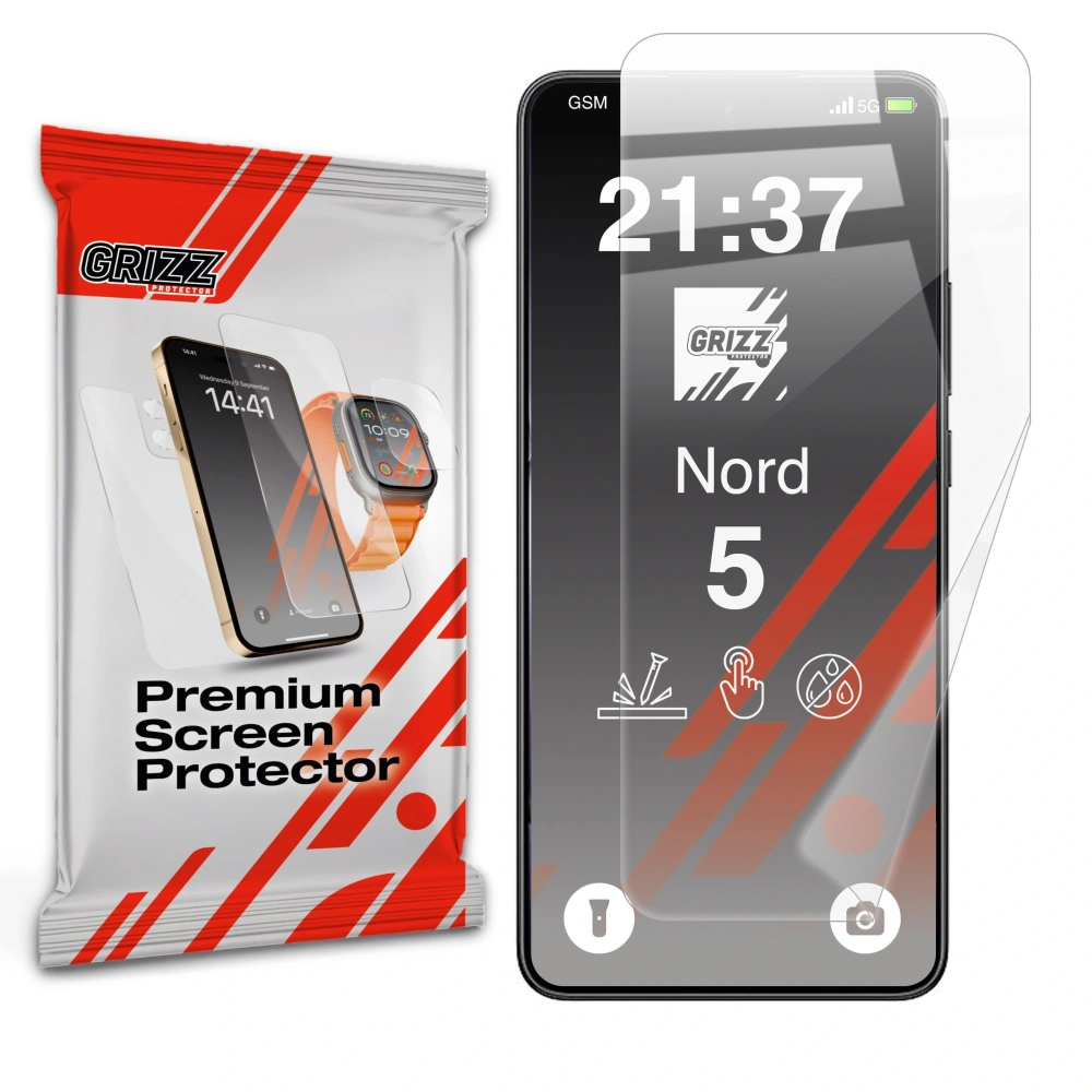 GrizzGlass OnePlus Nord 5 CeramicFilm Screen Protector