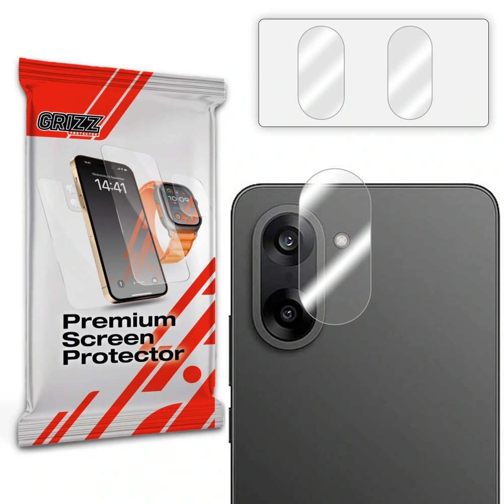 GrizzGlass OnePlus Nord CE5 Camera Protector set HybridGlass
