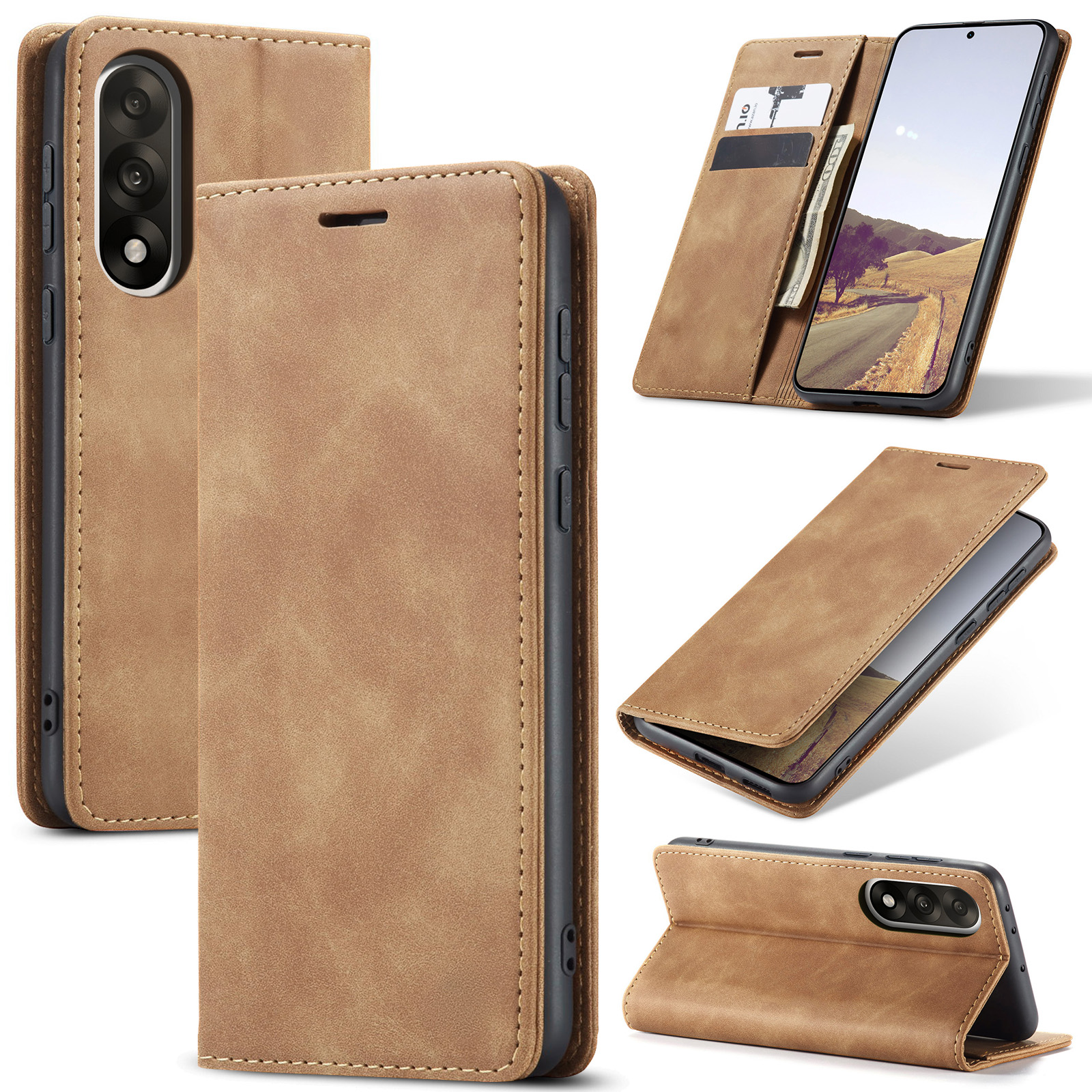 ProGuard OnePlus Nord 5 Wallet Hoesje Vintage Beige - Afbeelding 3