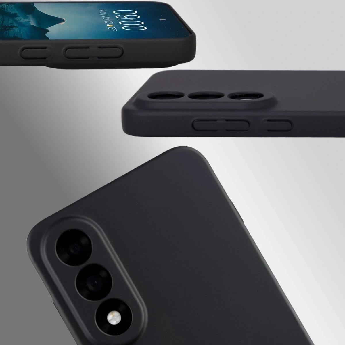 Bizon OnePlus Nord 5 Hoesje Lupka Zwart - Afbeelding 4