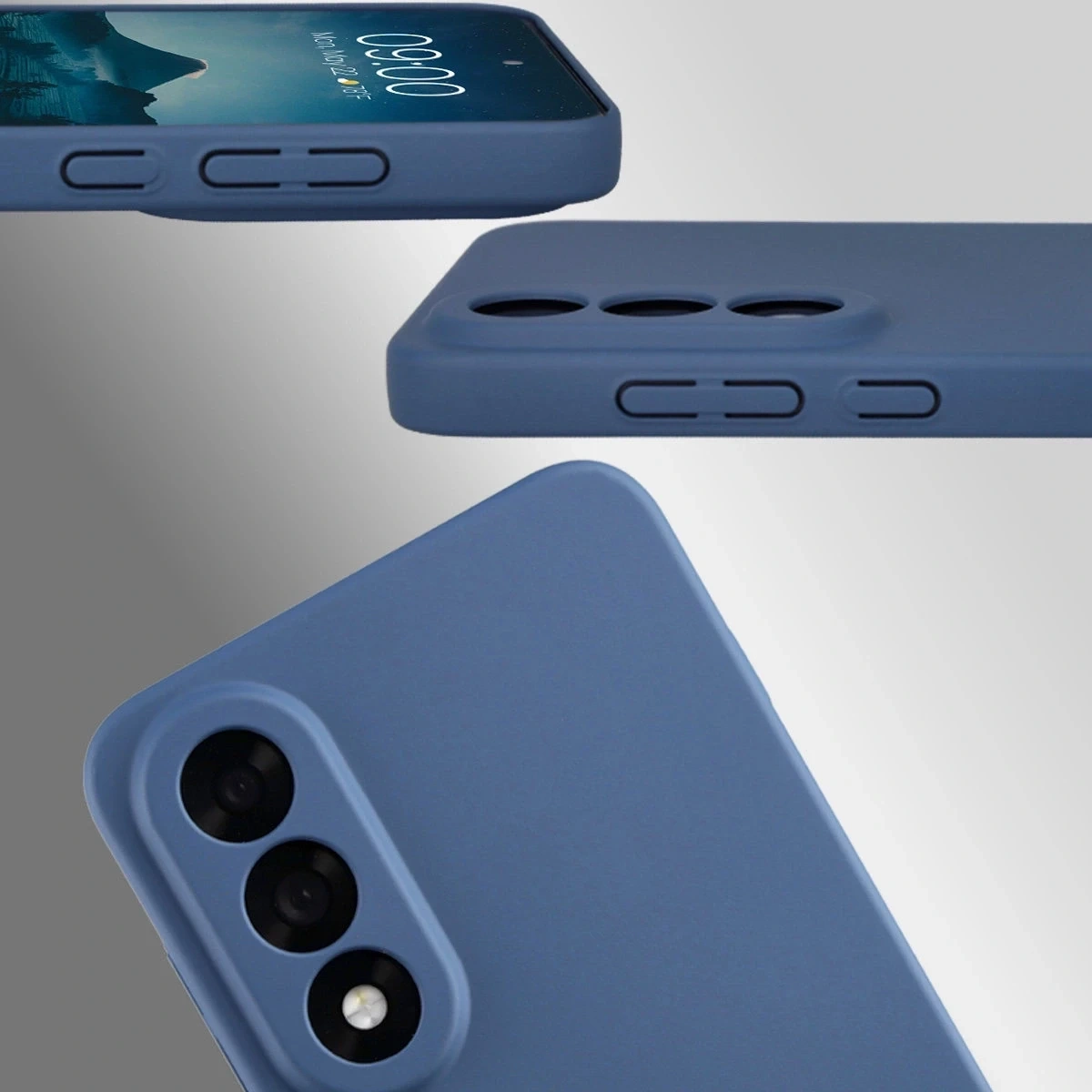 Bizon OnePlus Nord 5 Hoesje Lupka Blauw - Afbeelding 3