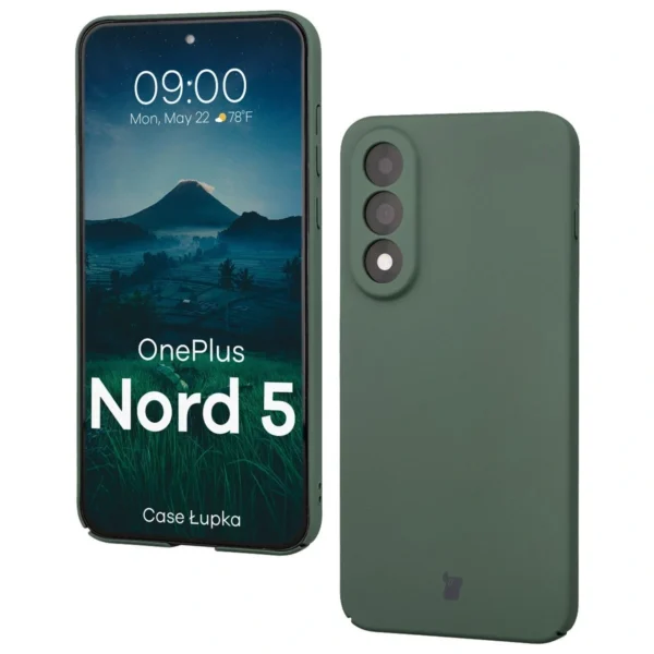 Bizon OnePlus Nord 5 Hoesje Lupka Groen