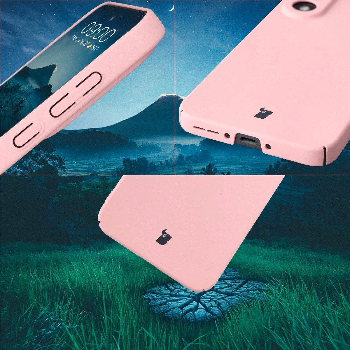 Bizon OnePlus Nord 5 Hoesje Lupka Roze - Afbeelding 2