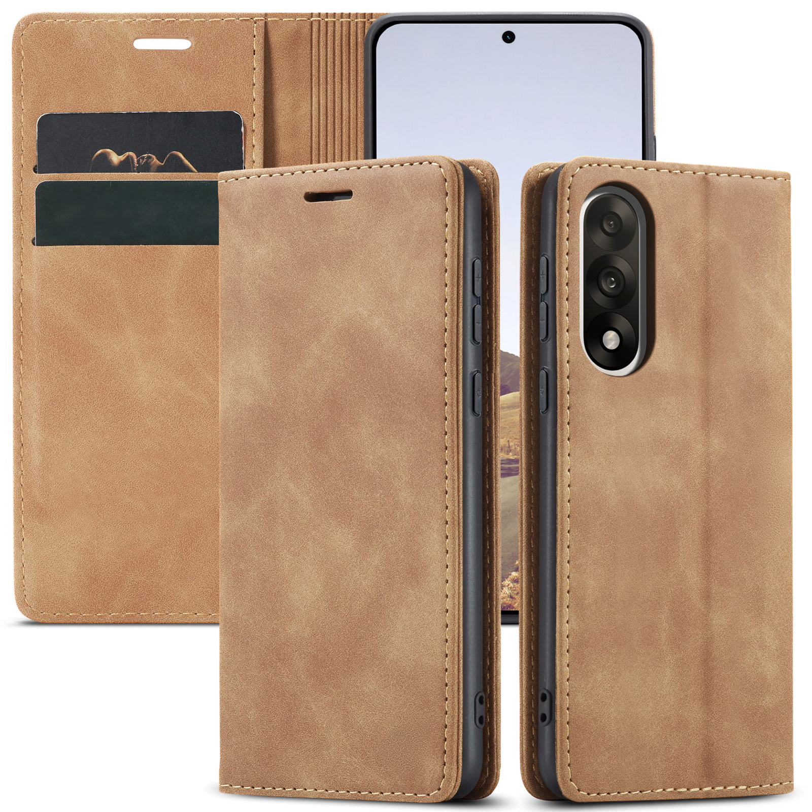 ProGuard OnePlus Nord 5 Wallet Hoesje Vintage Beige - Afbeelding 2