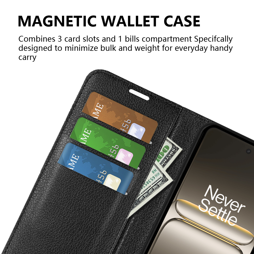 ProGuard OnePlus Nord 5 Wallet Hoesje Zwart - Afbeelding 3