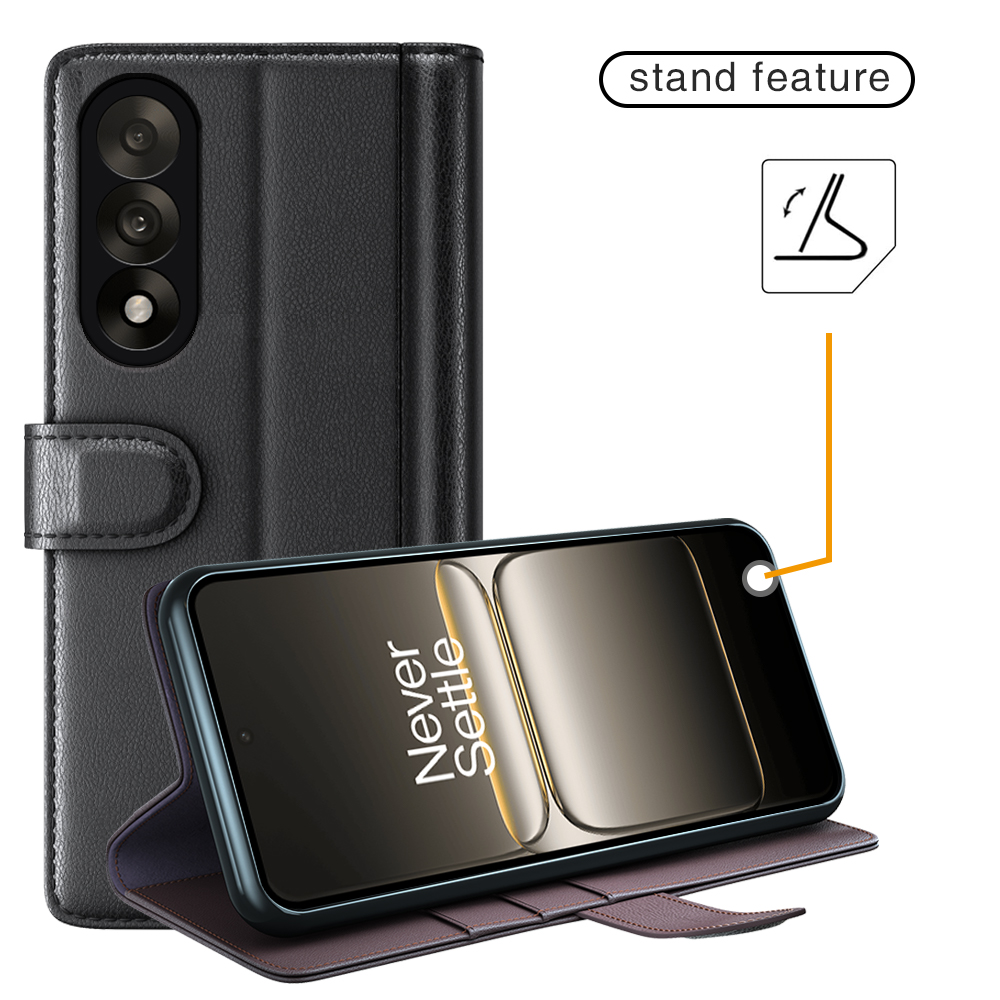 ProGuard OnePlus Nord 5 Wallet Hoesje Echt Leder Bruin - Afbeelding 7