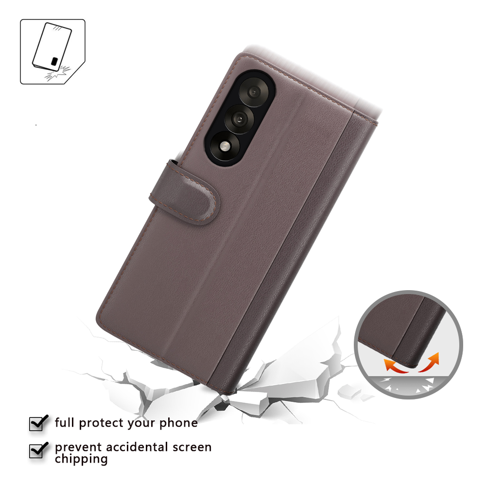 ProGuard OnePlus Nord 5 Wallet Hoesje Echt Leder Bruin - Afbeelding 6