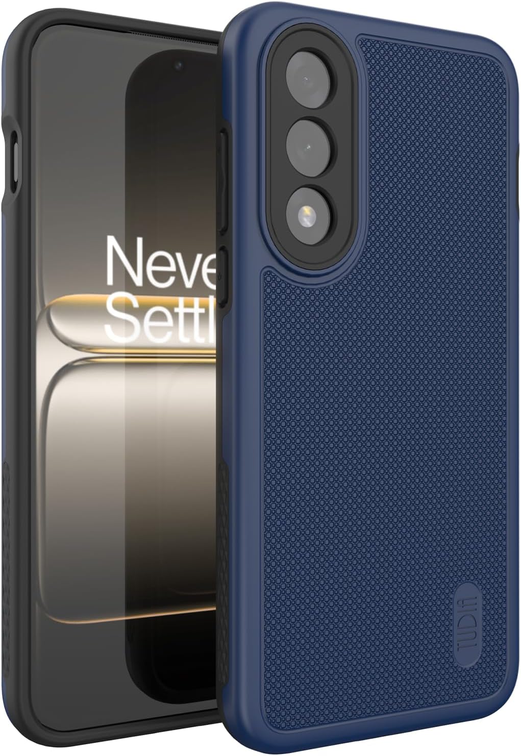 Tudia OnePlus Nord 5 hoesje Dual Layer MergeGrip Blauw