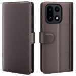 ProGuard OnePlus 15 Wallet Hoesje Echt Leder Bruin