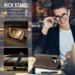 ProGuard OnePlus 15 Vintage Wallet Hoesje Bruin - Afbeelding 9