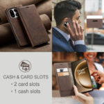 ProGuard OnePlus 15 Vintage Wallet Hoesje Bruin - Afbeelding 5