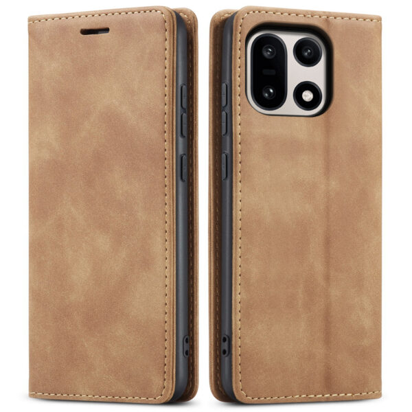ProGuard OnePlus 15 Vintage Wallet Hoesje Beige
