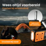 ProGuard Noodradio EU-NL DAB+/FM Bluetooth 4000mah ORANJE - Afbeelding 4