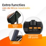 ProGuard Noodradio EU-NL DAB+/FM Bluetooth 4000mah ORANJE - Afbeelding 8