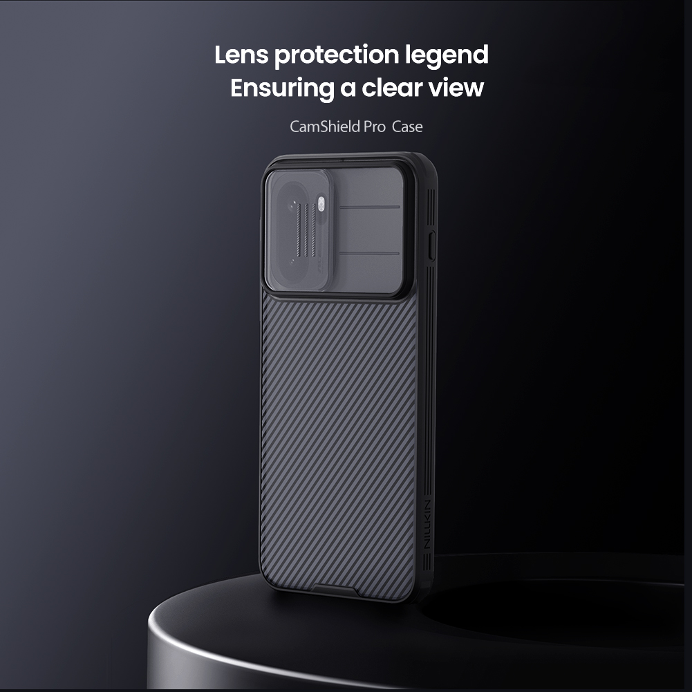 Nillkin OnePlus 15R case CamShield Pro Transparent Black - Image 2