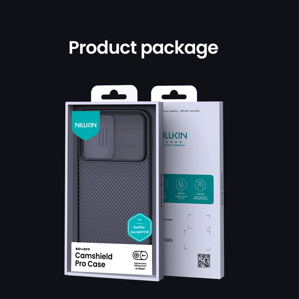 Nillkin OnePlus 15R case CamShield Pro Transparent Black - Image 8