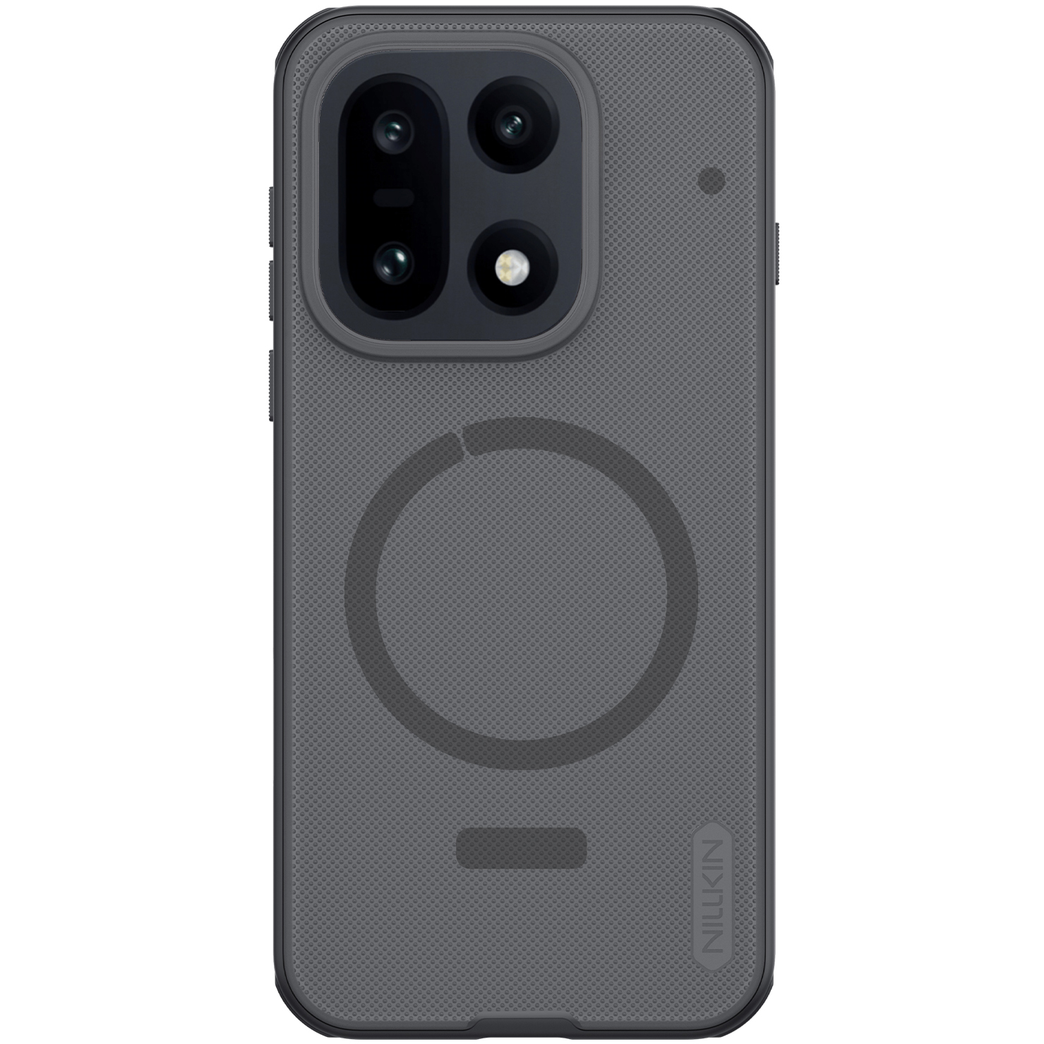 Nillkin OnePlus 15 Frosted Shield Pro MagSafe Hoesje Transparant Zwart