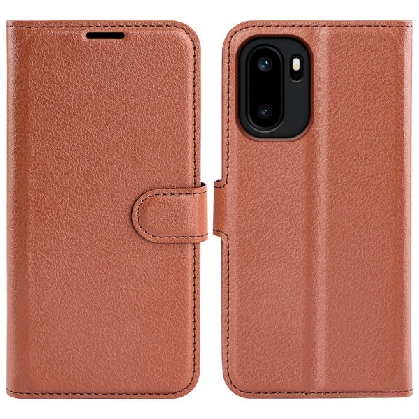 ProGuard OnePlus 15R Wallet Hoesje Bruin