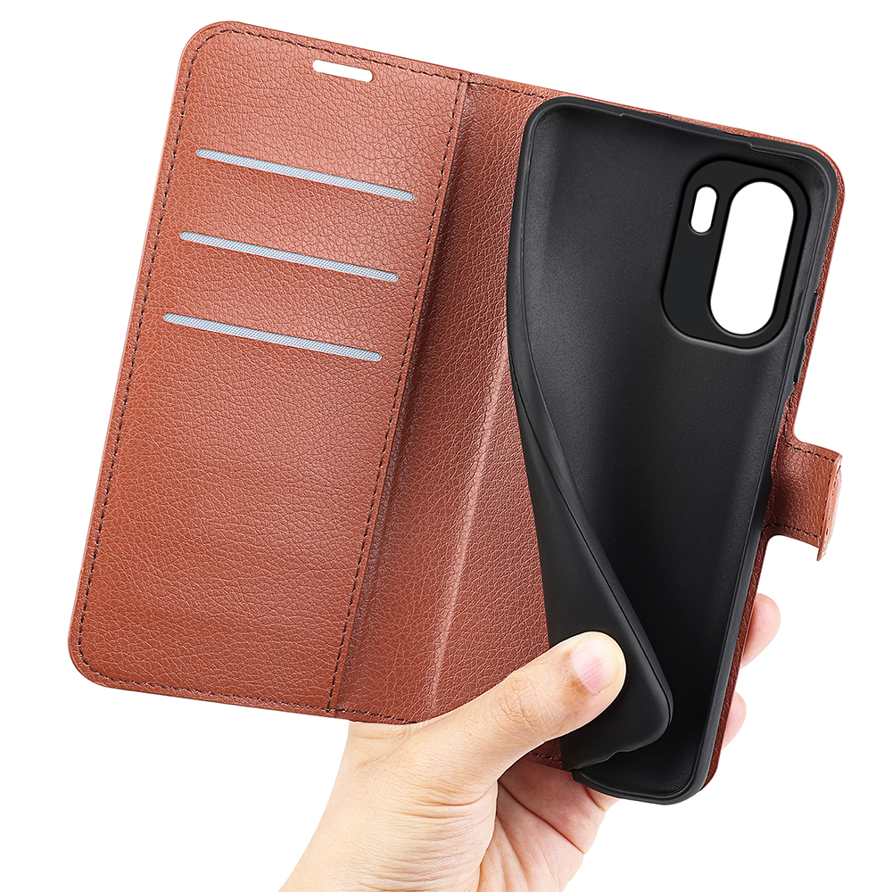 ProGuard OnePlus 15R Wallet Hoesje Bruin - Afbeelding 4