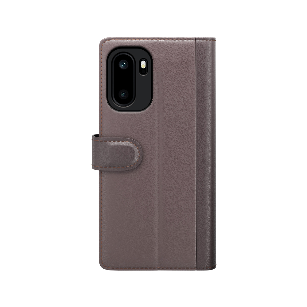 ProGuard OnePlus 15R Wallet Hoesje Echt Leder Bruin - Afbeelding 4