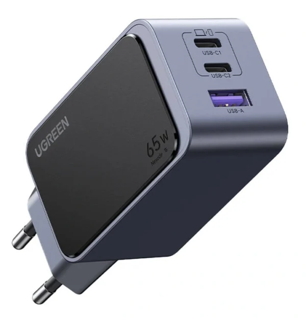 UGREEN Nexode Air Charger 65W USB-A, 2x USB-C