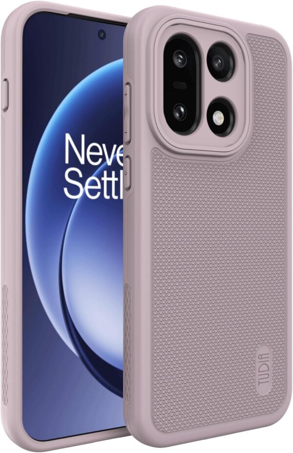 Tudia OnePlus 15 Case MergeGrip Purple - Dual Layer
