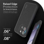 Tudia OnePlus Nord 6 Hoesje MergeGrip Dual-Layer Zwart - Afbeelding 4