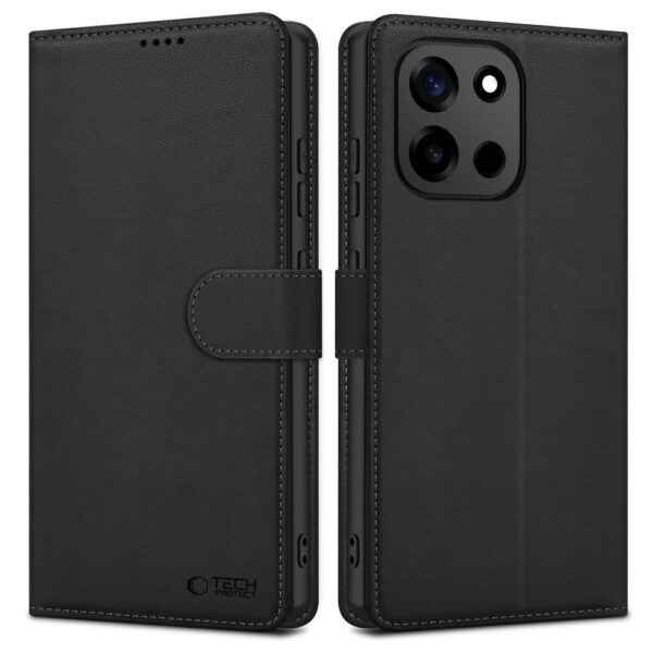 Tech-Protect Wallet Hoesje OnePlus Nord 6 Zwart