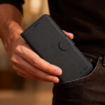 Tech-Protect Wallet Hoesje OnePlus Nord 6 Zwart - Afbeelding 5